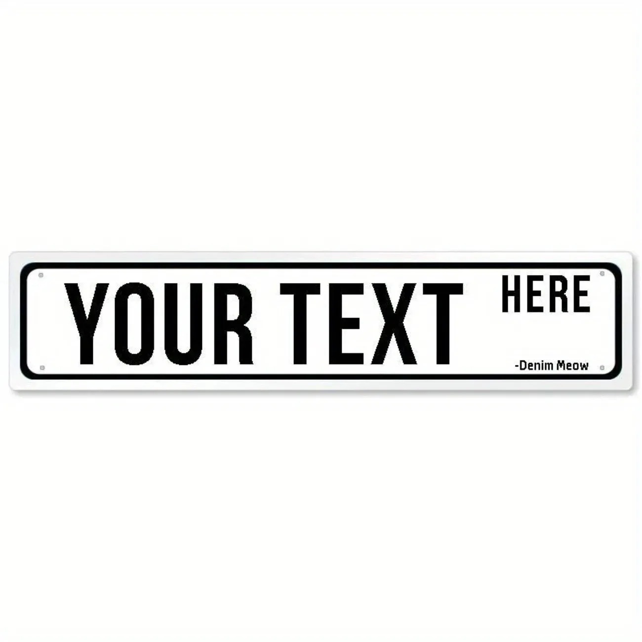 Customizable Rustic Metal Sign - Outdoor Furniture Metal 评论和价格