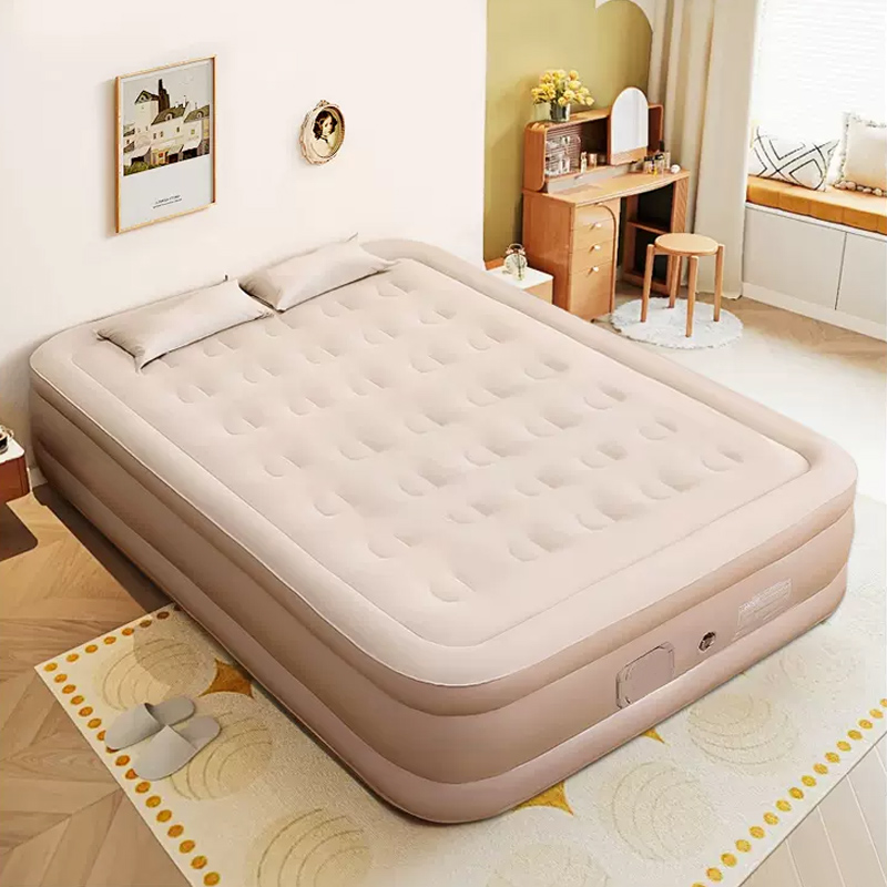 Queen Air Mattress with Built  - Outdoor Furniture Luxury 评论和价格