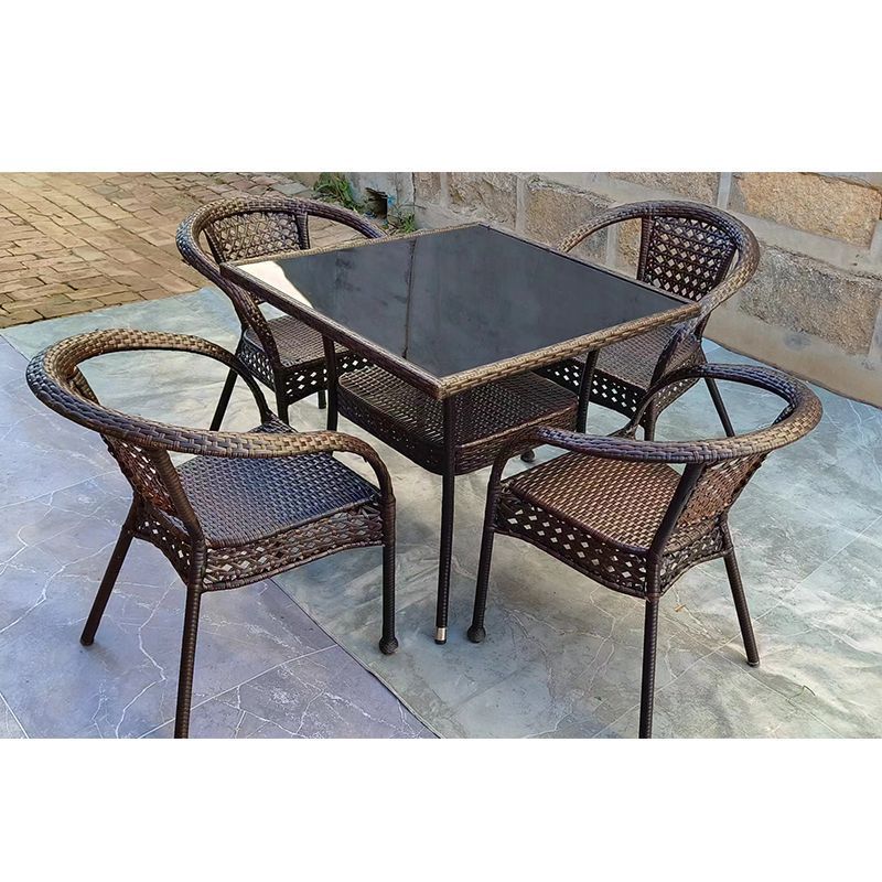 Outdoor rattan tables and chai - Outdoor Furniture Metal 评论和价格